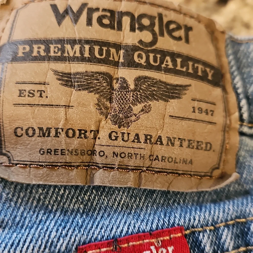 Wrangler Mens Straight Leg Jeans